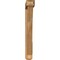 Ekena Millwork Traditional Craftsman Rough Sawn Bracket w/ Offset Brace, Western Red Cedar, 6"W x 46"D x 46"H BKT0604X46X46TRA04RWR - alternate 4